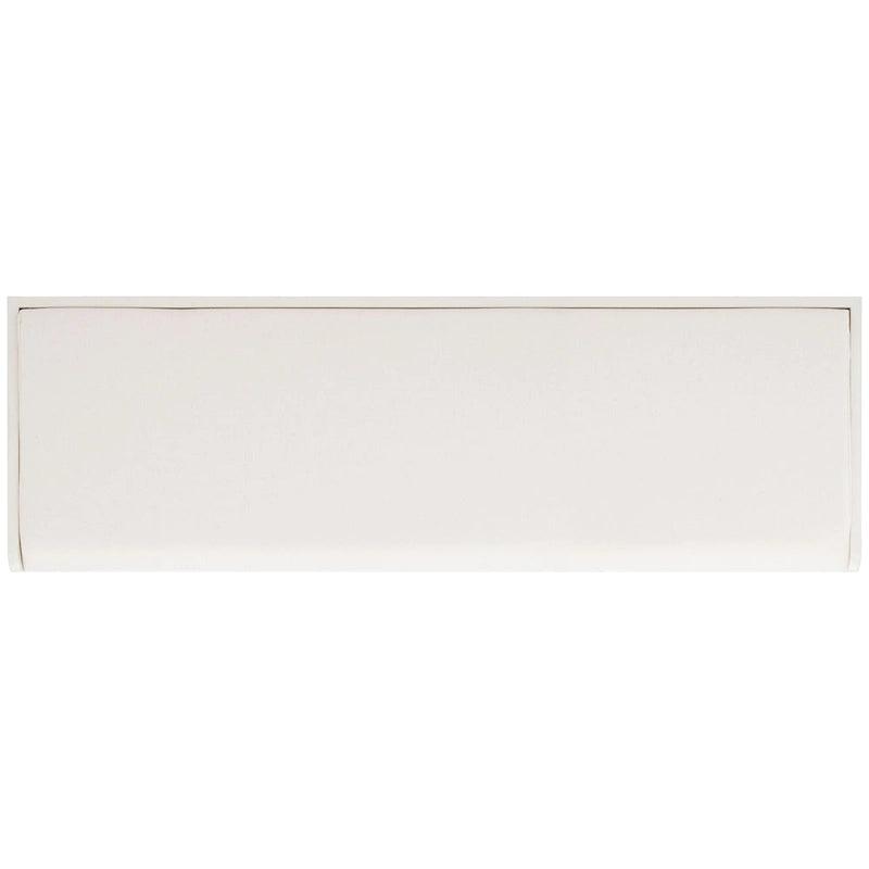 Banc de rangement de style ferme avec coussin et 3 tiroirs en osier - Blanc vieilli / Sable / Noir / Marron - 1-2 places