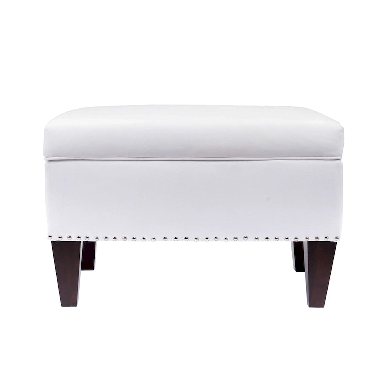 Banc de rangement rembourré multicolore avec cadre en bois - Pour 1 à 2 personnes