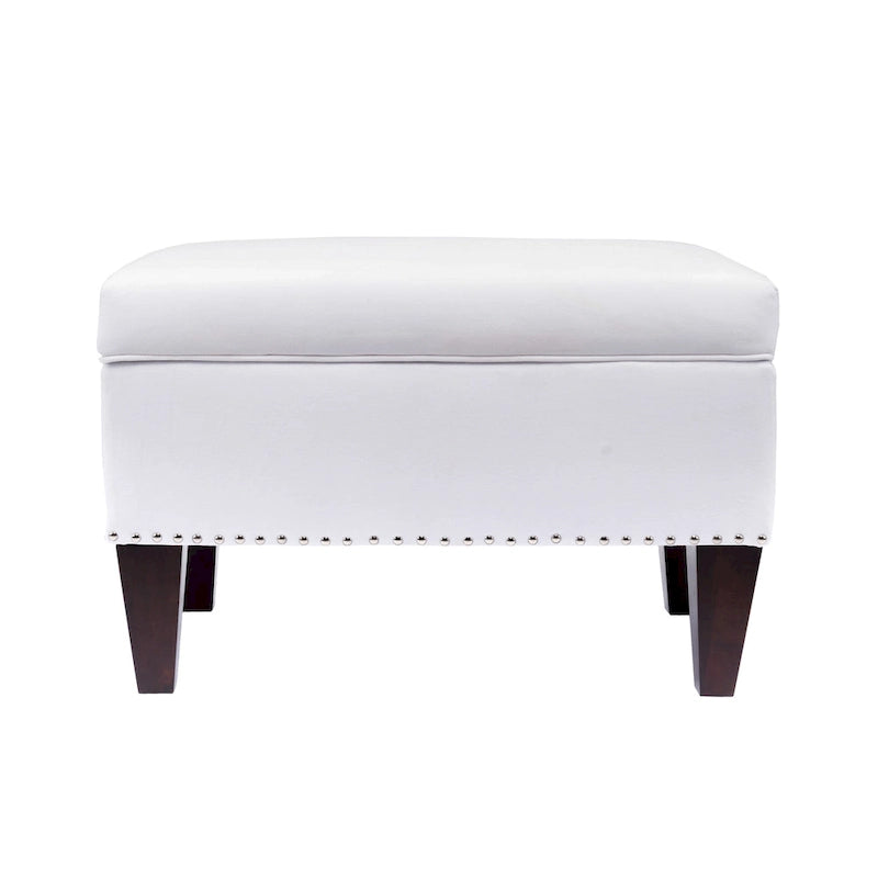 Banc de rangement rembourré multicolore avec cadre en bois - Pour 1 à 2 personnes