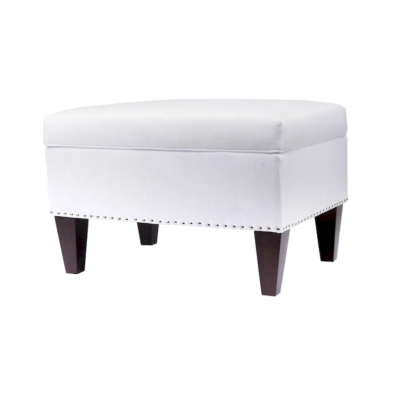 Banc de rangement rembourré multicolore avec cadre en bois - Pour 1 à 2 personnes