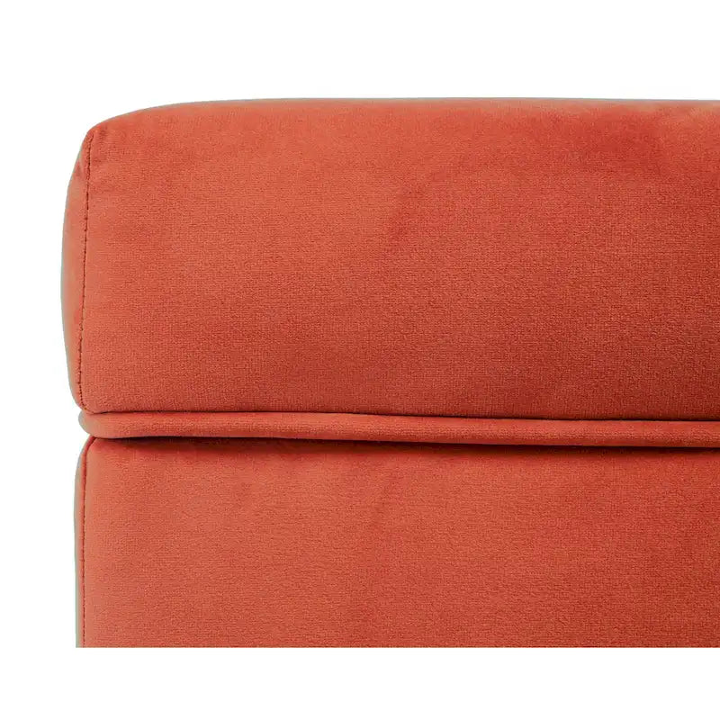 Banc de rangement rembourré multicolore avec cadre en bois - Pour 1 à 2 personnes