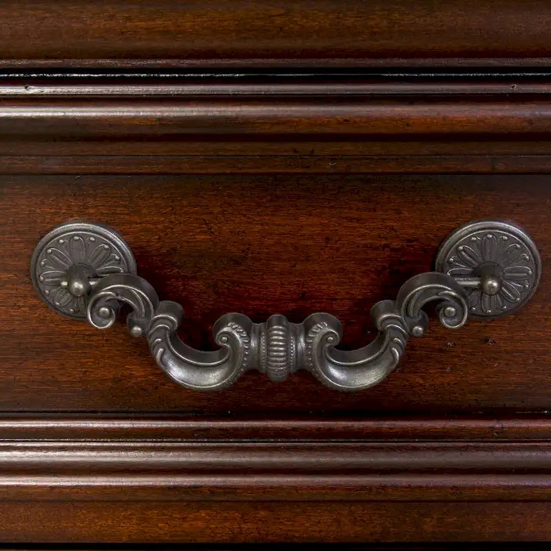 Commode 7 tiroirs Cognac avec miroir