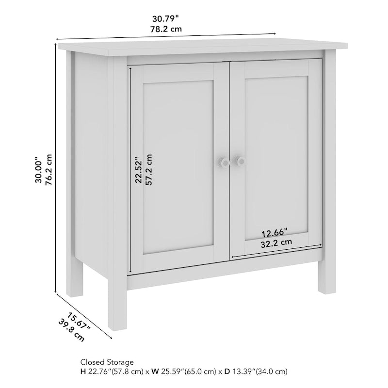 Armoire de rangement d'appoint 2 portes gris lambris / noir vintage - Style ferme moderne