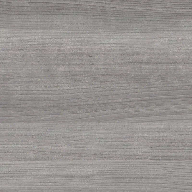 Lit escamotable Queen 65" avec armoire, Blanc / Chêne Espresso / Gris Platine, Style moderne, 1 personne