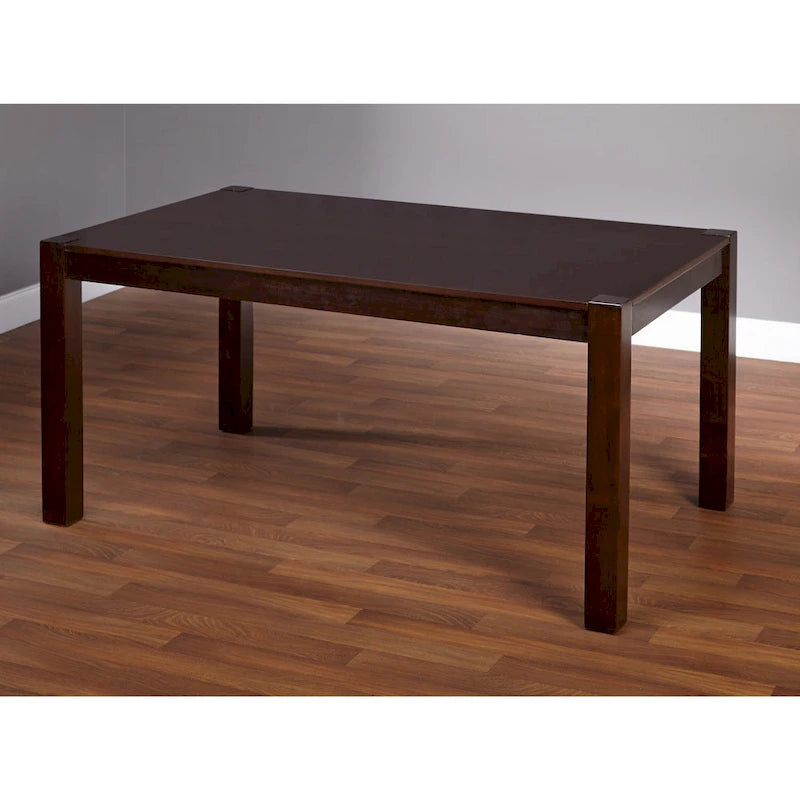 Table à manger rectangulaire Espresso pour 6 personnes