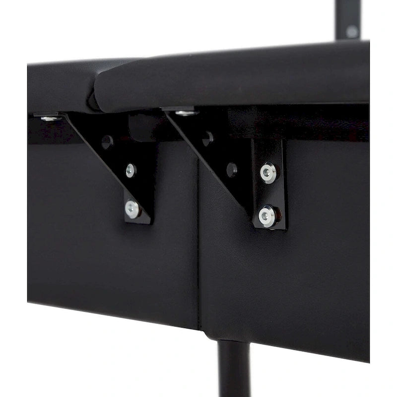 Lit plateforme rembourré avec lumière à détecteur de mouvement et dossier ergonomique, Noir/Blanc, Style moderne, 1 personne (Grand lit/Très grand lit)