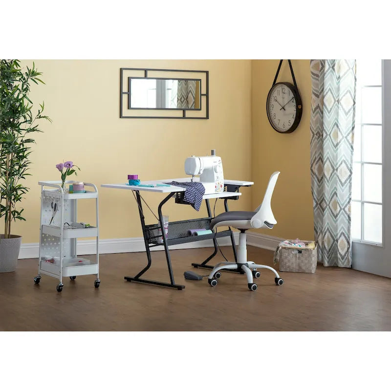 Cadre de lit double avec tête de lit de rangement et station de recharge, Noir, Style moderne, 1 personne