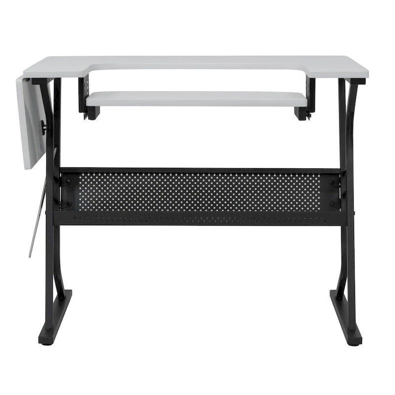 Cadre de lit double avec tête de lit de rangement et station de recharge, Noir, Style moderne, 1 personne