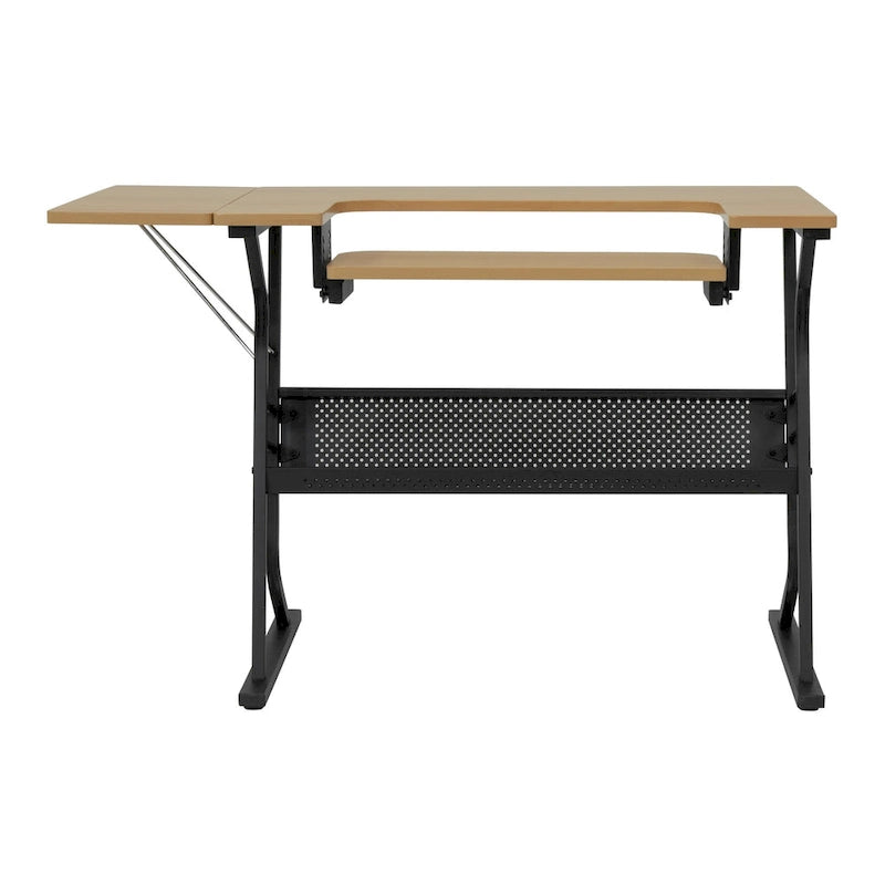 Cadre de lit double avec tête de lit de rangement et station de recharge, Noir, Style moderne, 1 personne