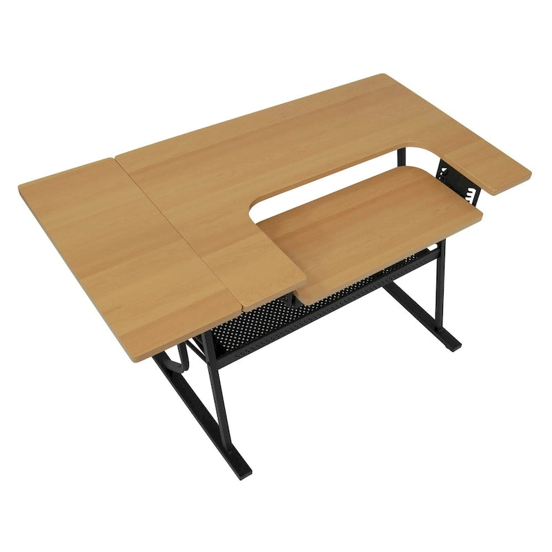 Cadre de lit double avec tête de lit de rangement et station de recharge, Noir, Style moderne, 1 personne