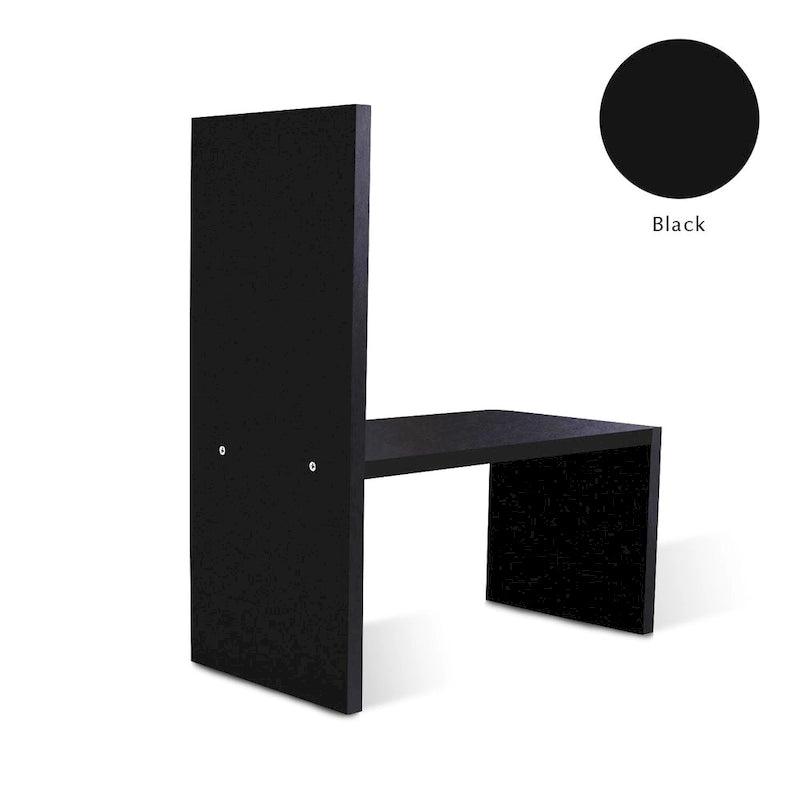 Organisateur de bureau en bois beige/blanc/marron/noir avec étagères réglables